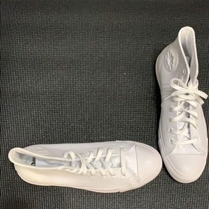 Converse Chuck Taylor All Star Hi leather sneakers